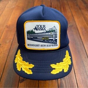Vintage early 1980s Vernon Headliner Tour Alaska Midnight Sun Express trucke